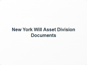 New York Asset Division Documents